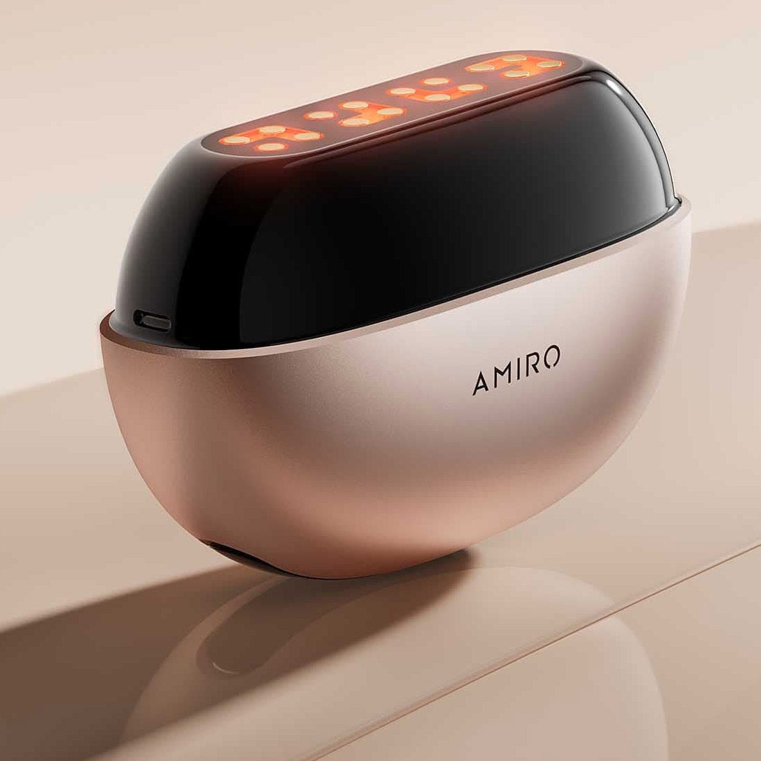 AMIRO GlowBooster Microcurrent LED Facial Device ABS001 (CN) - Gold