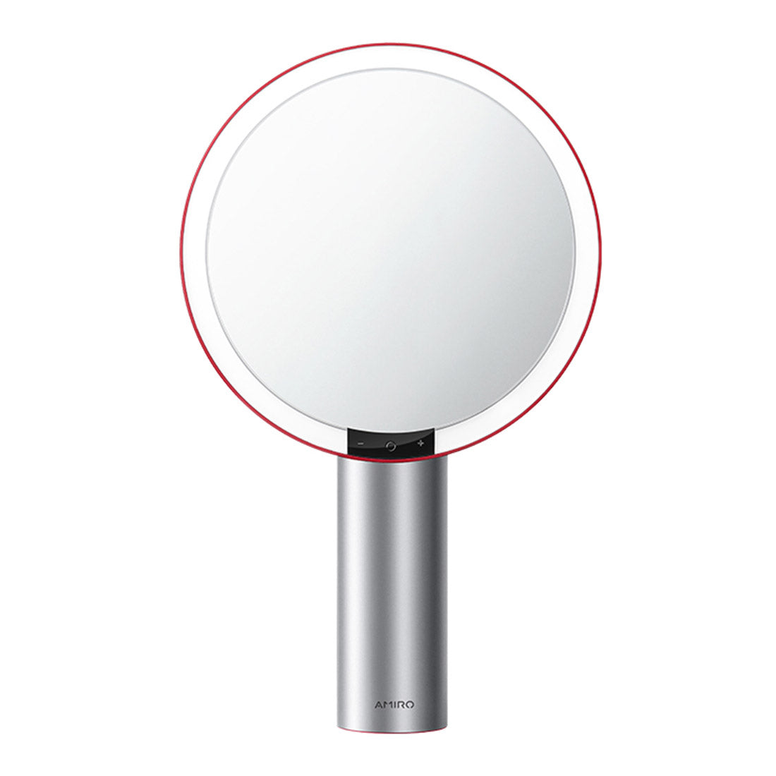 AMIRO Oath O2 LED Auto Illuminate Vanity Mirror (Limited Vintage Edition) - Red/Silver