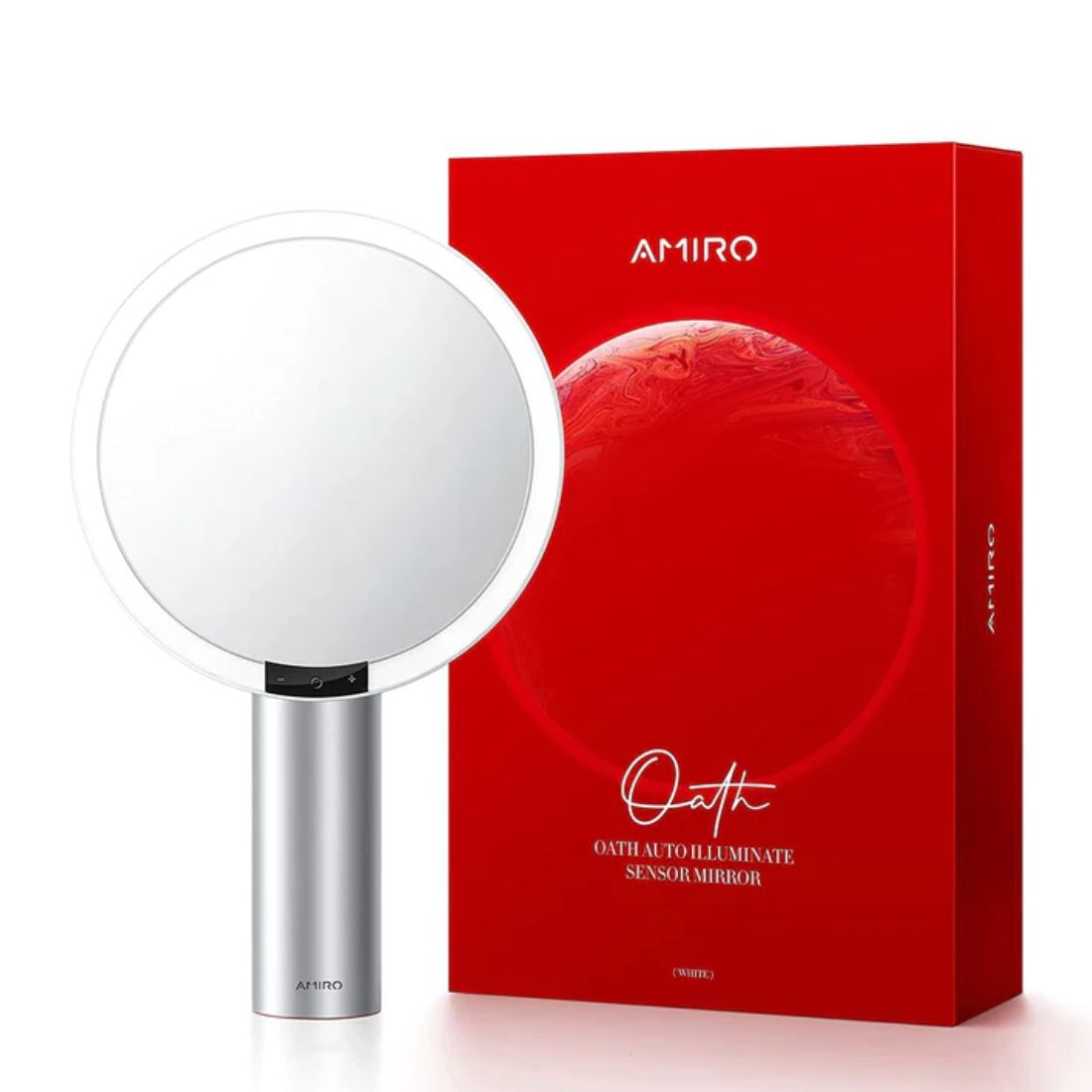 AMIRO Oath O2 LED Auto Illuminate Vanity Mirror - White